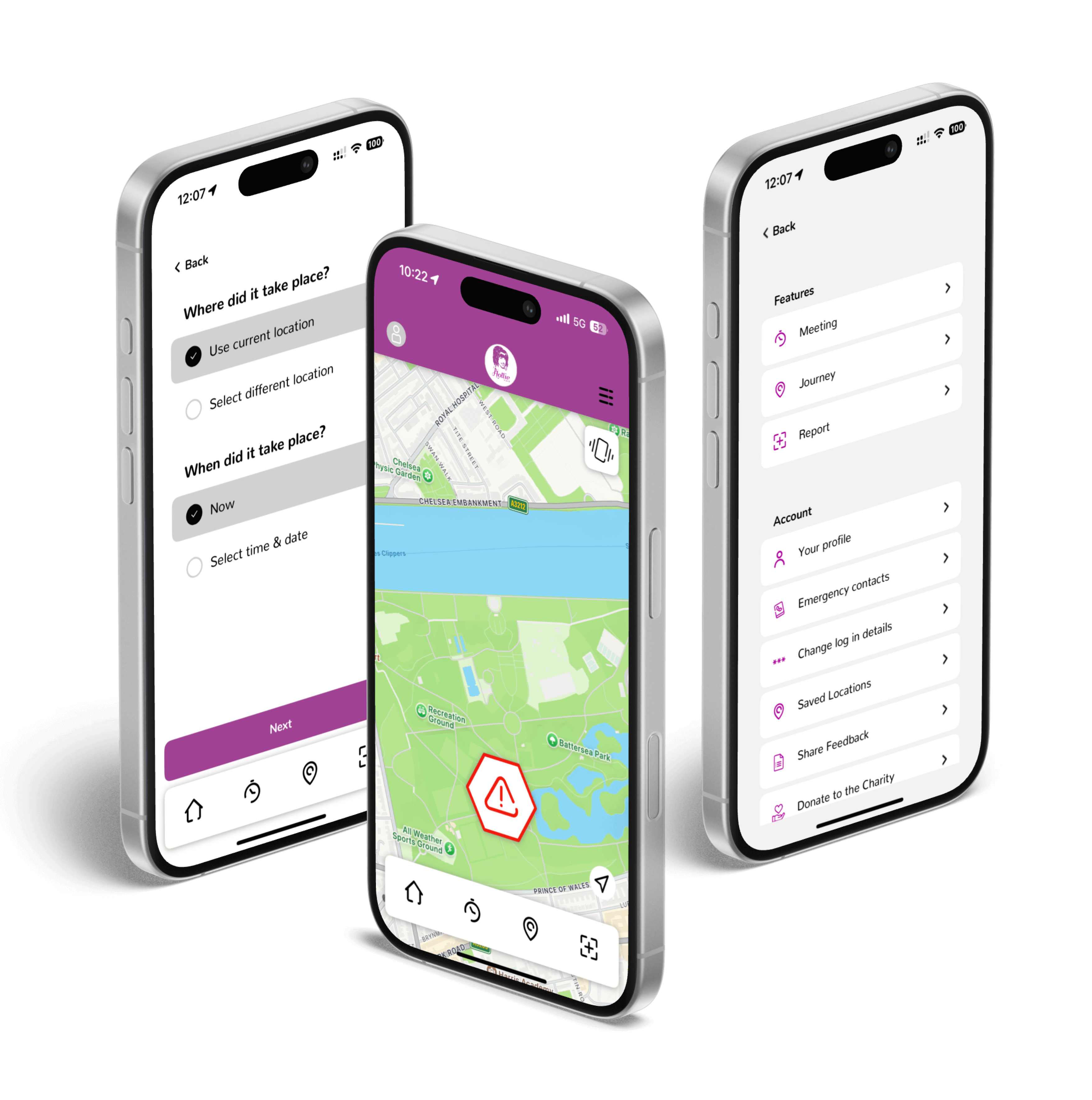 iPhone Bluetooth Panic Button